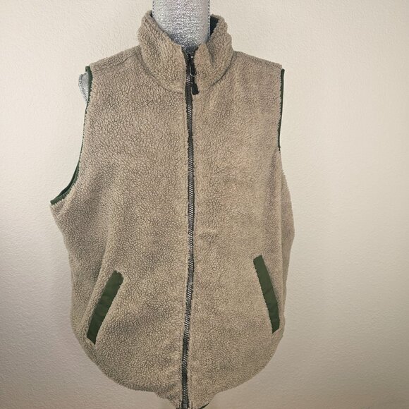 Carhartt Sherpa Lined Full Zip Reversible Work Vest - Picture 2 of 7